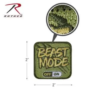 Beast Mode Patch With Hook Back