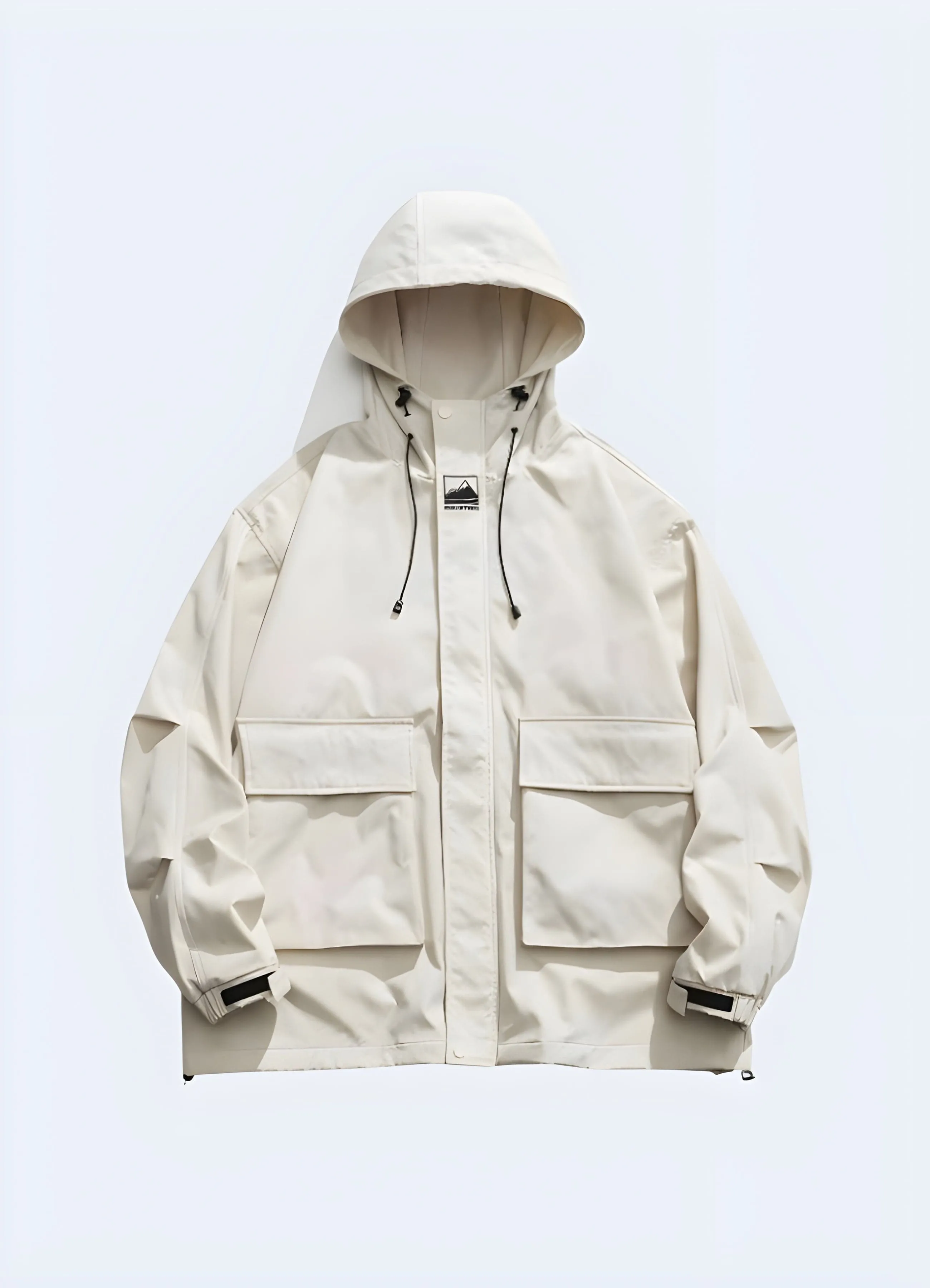 Beige Cargo Jacket