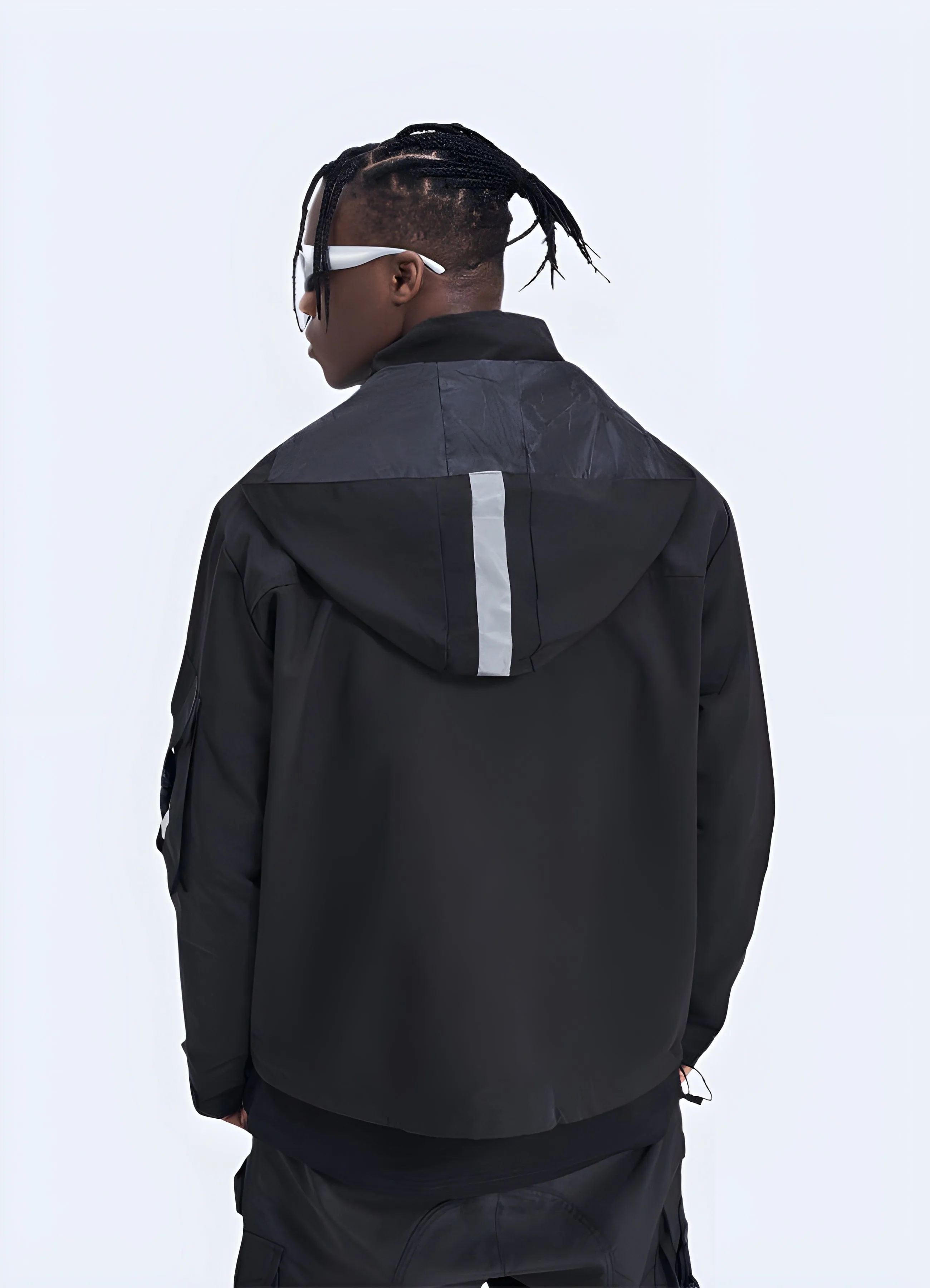 Black Techwear Jacket