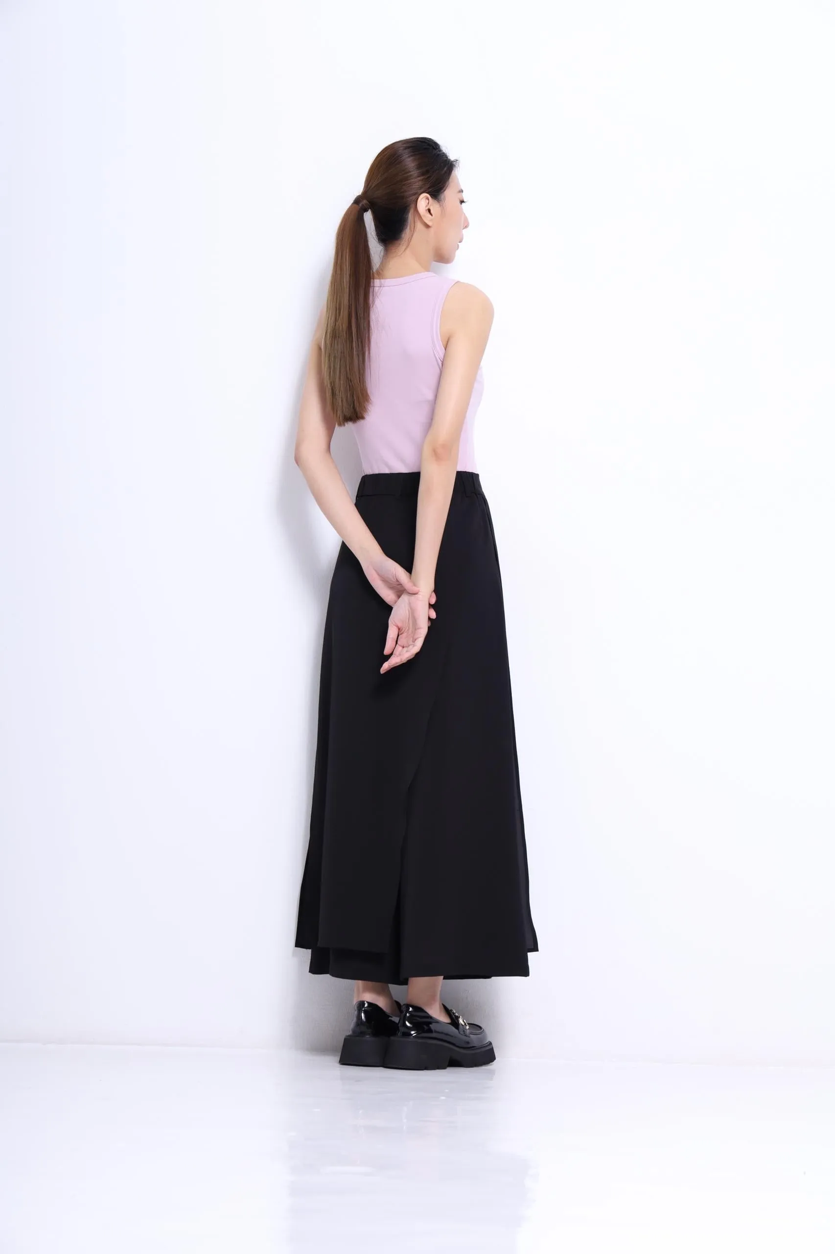 Blaire Asymmetrical Wide Leg Pants