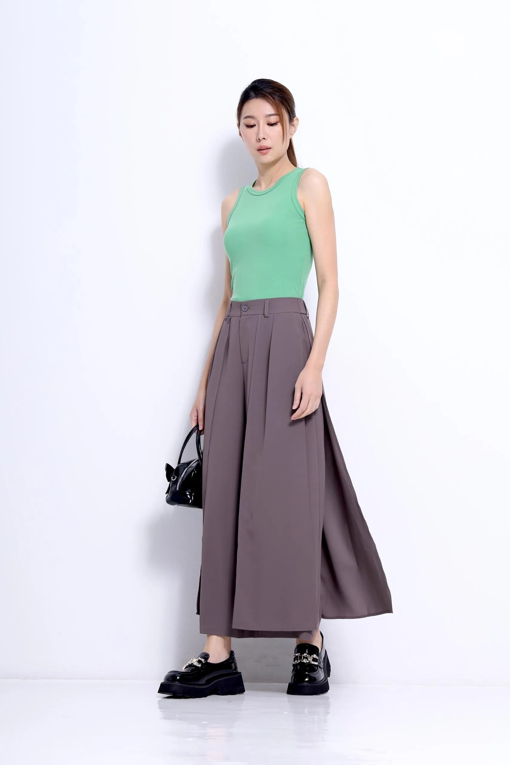 Blaire Asymmetrical Wide Leg Pants