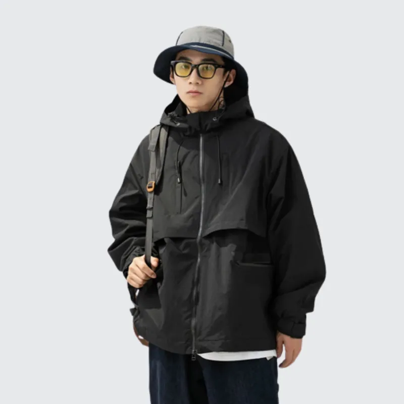 Cargo Jacket With Hood