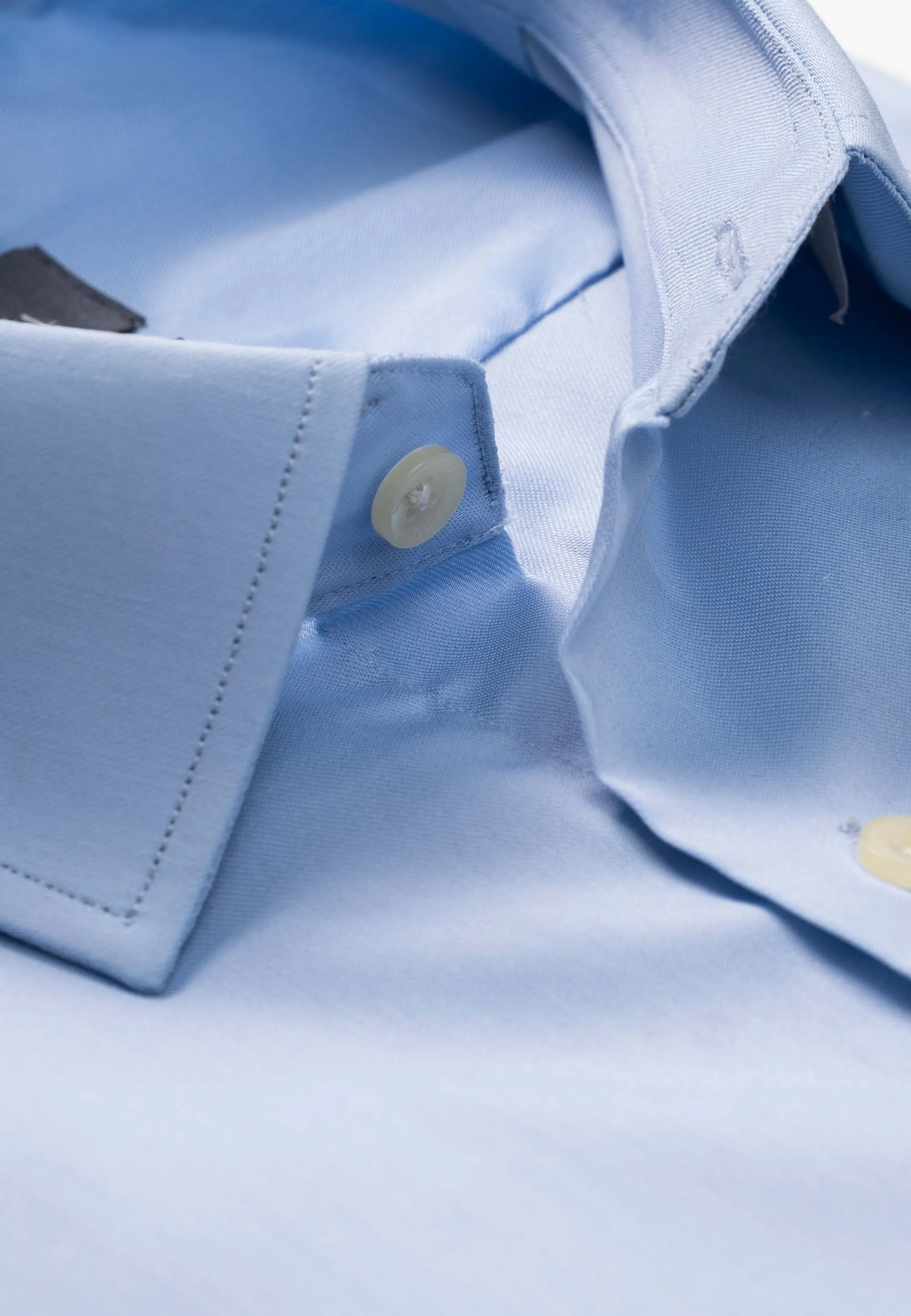 DRESS SHIRT BLU CHAMBREY