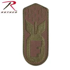 F-Bomb Patch With Hook Back - Coyote Brown