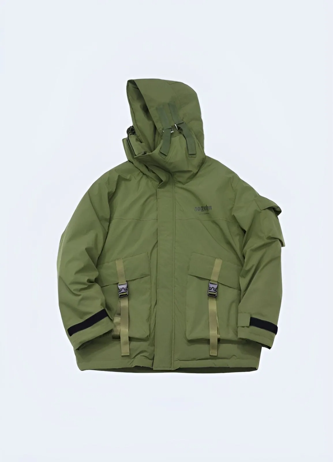 Green Techwear Jacket