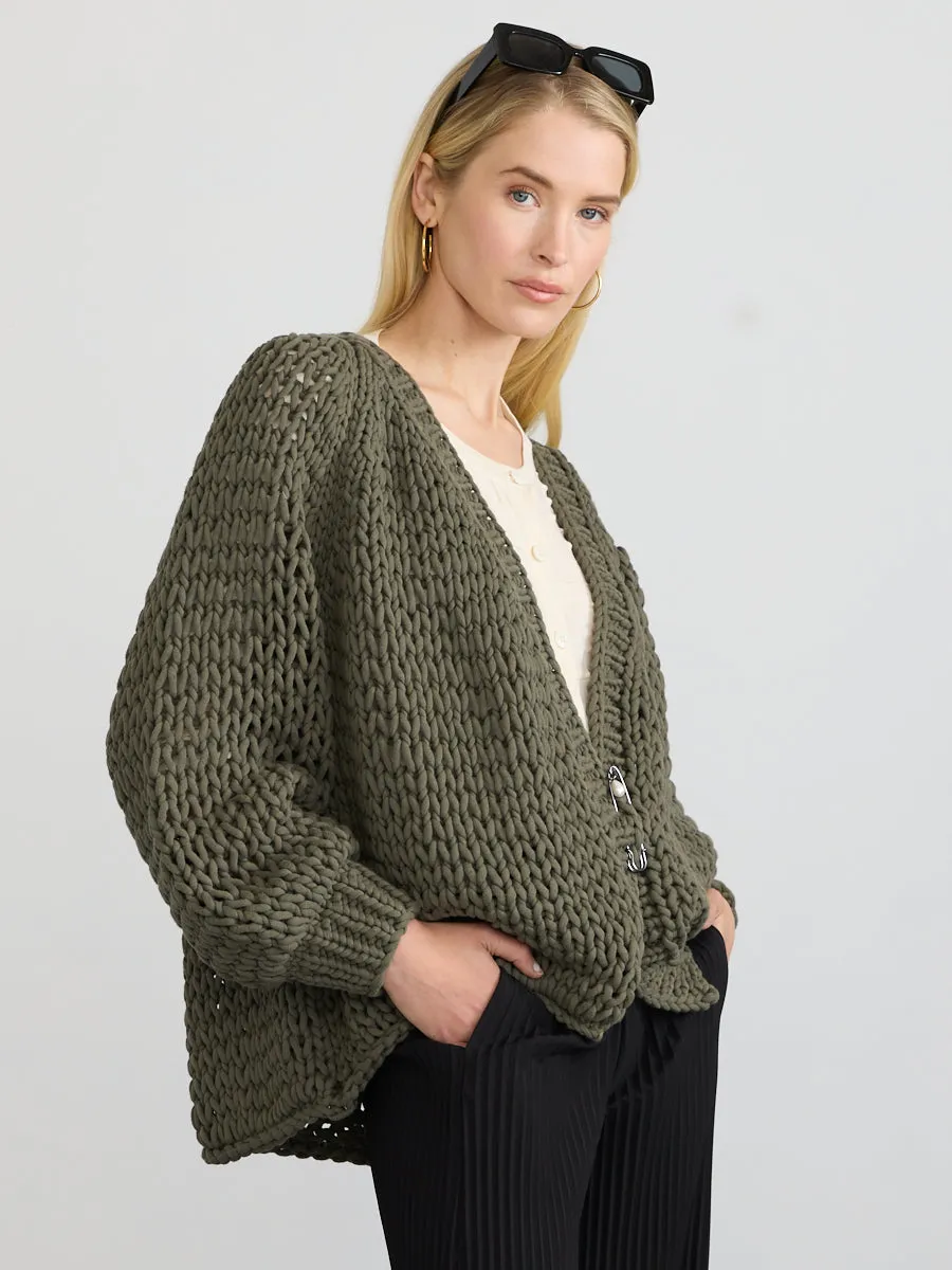 Hand Knit Cardigan