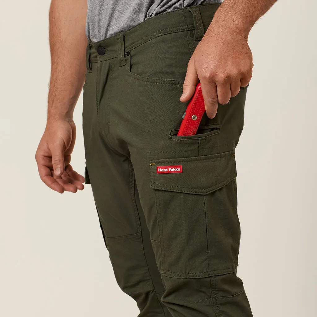 Hard Yakka 3056 Ripstop Slim Fit Cotton Cargo Pant (Y02255)