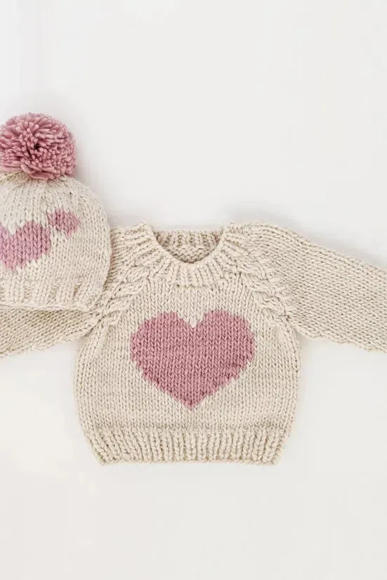 Huggalugs - Sweetheart Crewneck Sweater