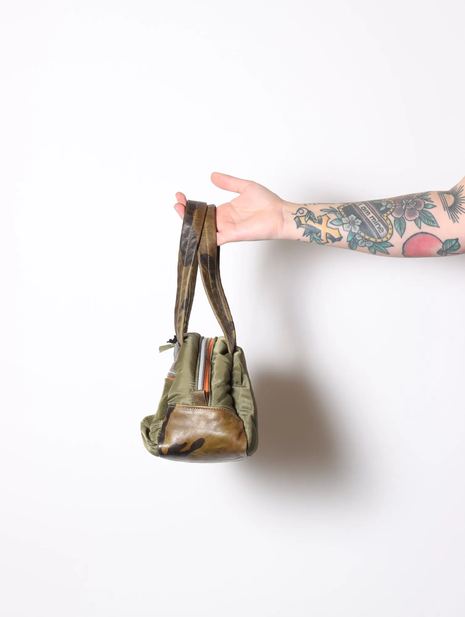 Mini Traveler Bag in Olive by Minnessak