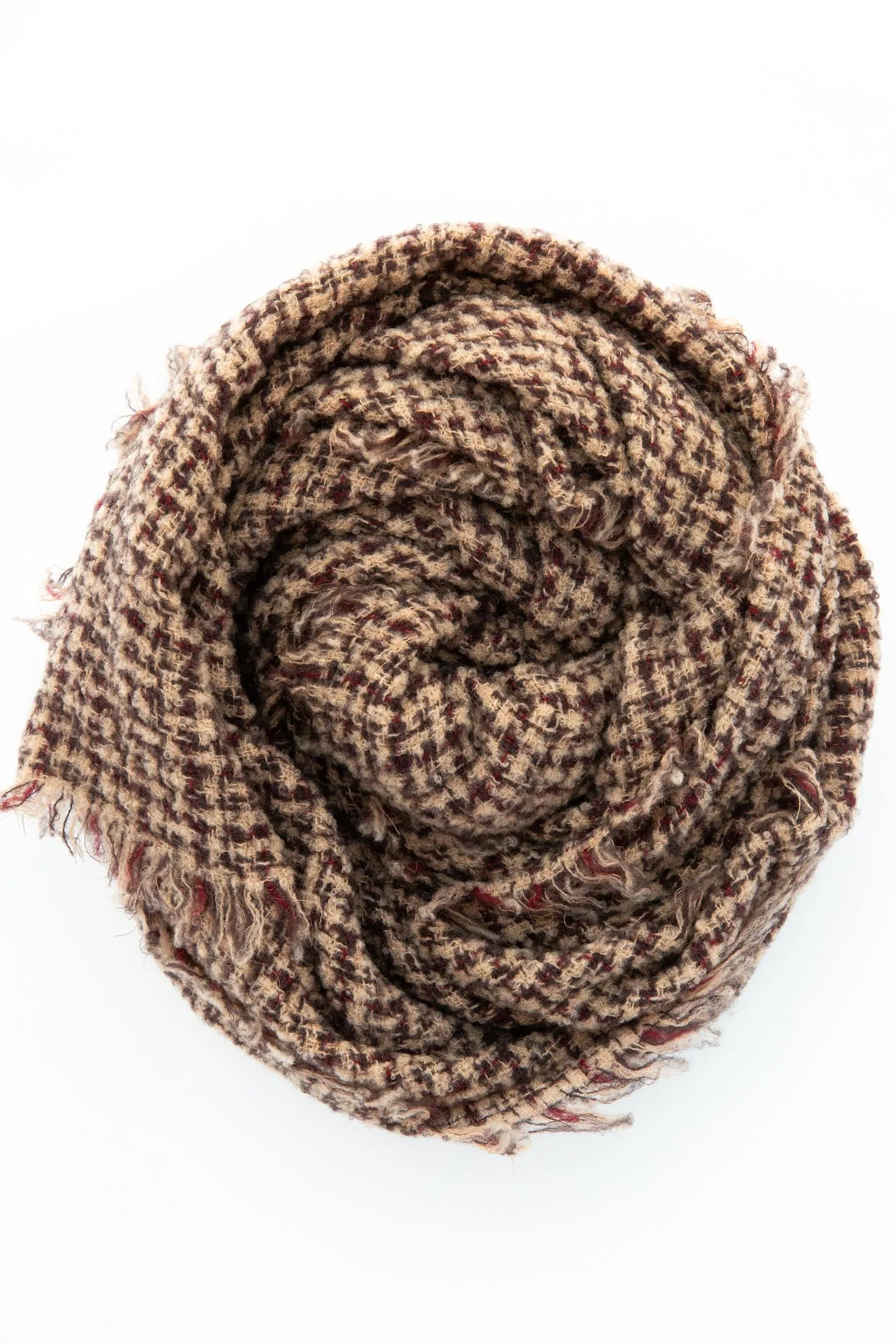 Mirko Plaid Scarf