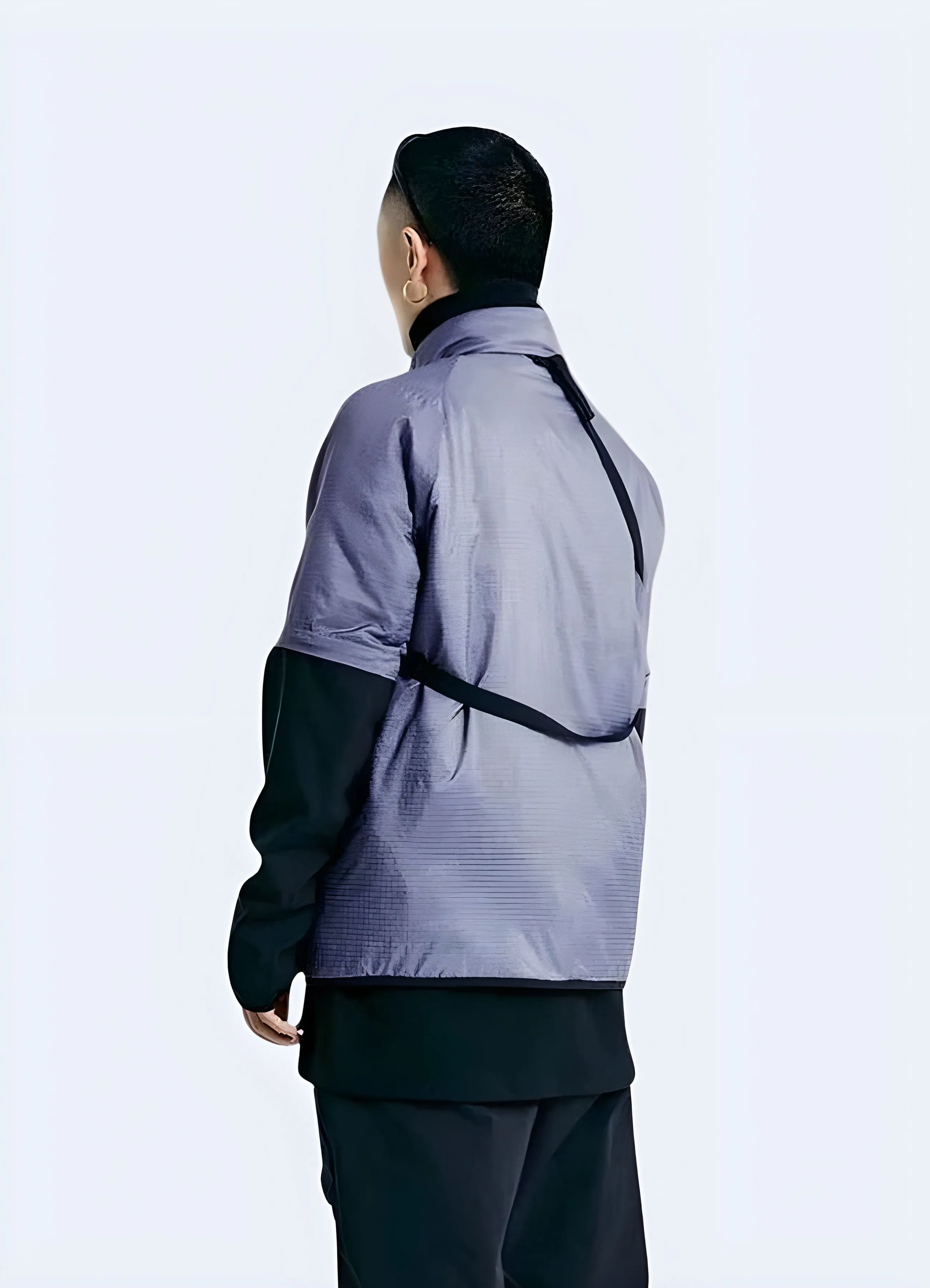 Purple Techwear Jacket