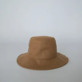 SOPHIE - Wool Bucket Hat - Camel