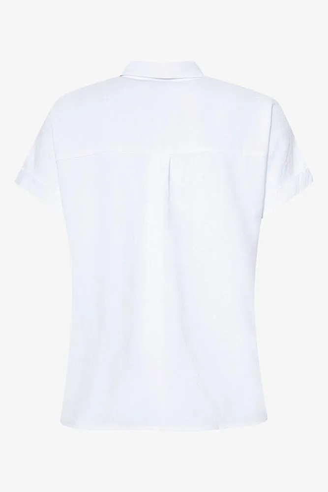 Utility Short Sleeve Shirt White