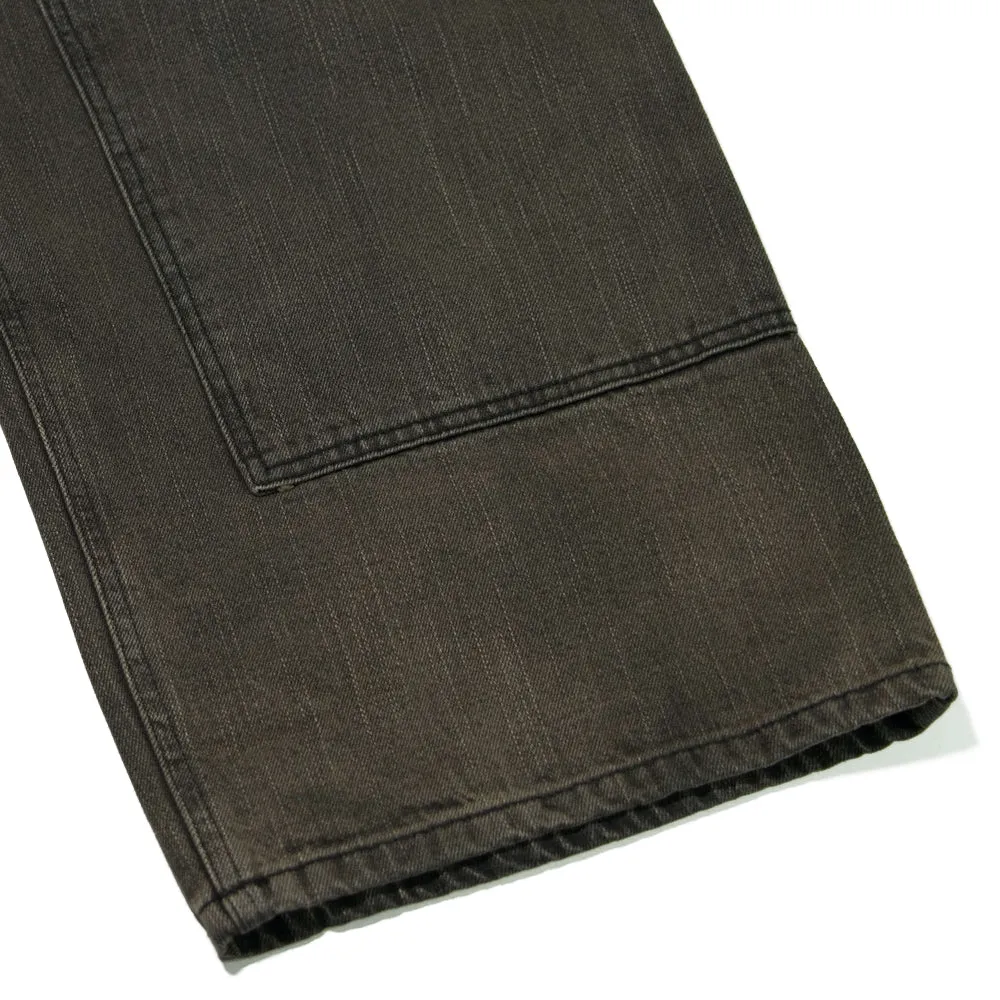 WORK WIDEFIT DENIM PANTS BLACK