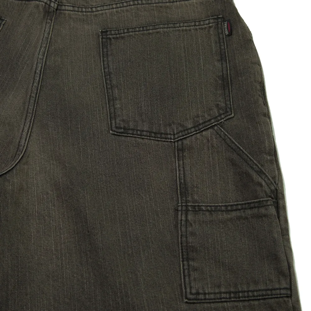 WORK WIDEFIT DENIM PANTS BLACK